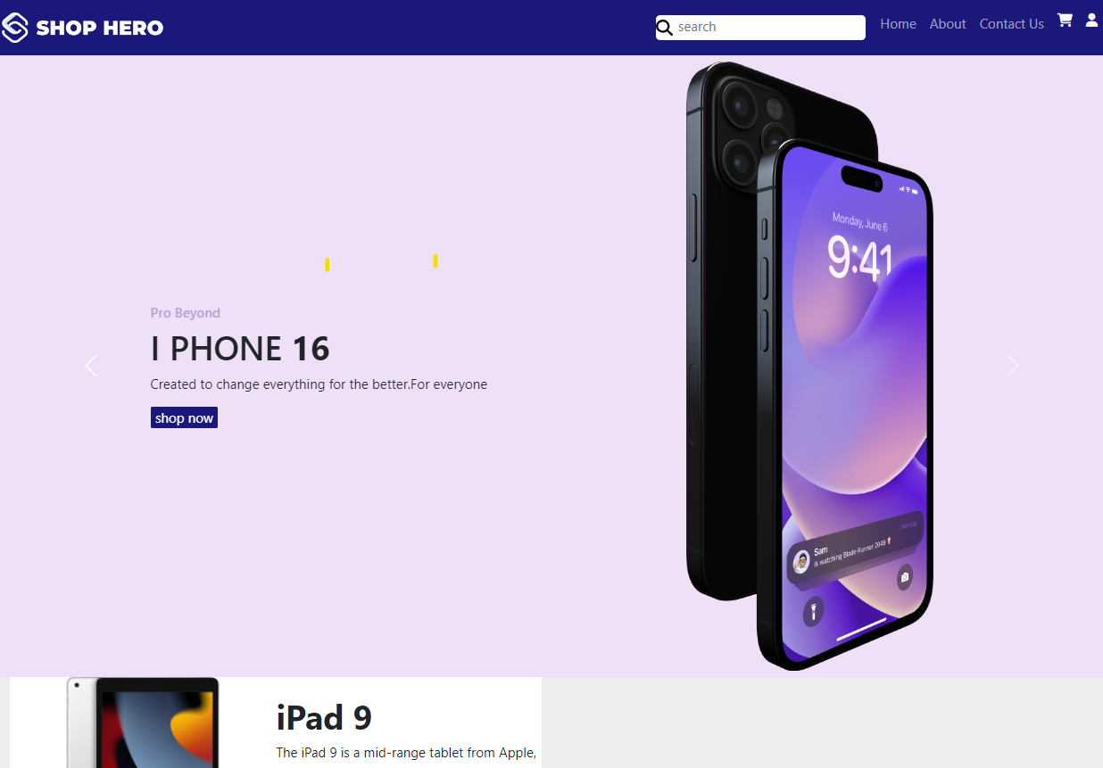 Mobile Shop Project Image